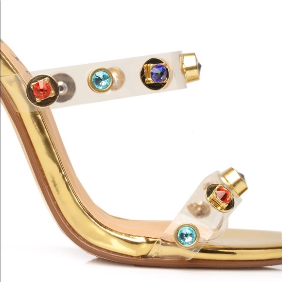 We'll See About That Heeled Sandal - Gold - Picture 5 of 8